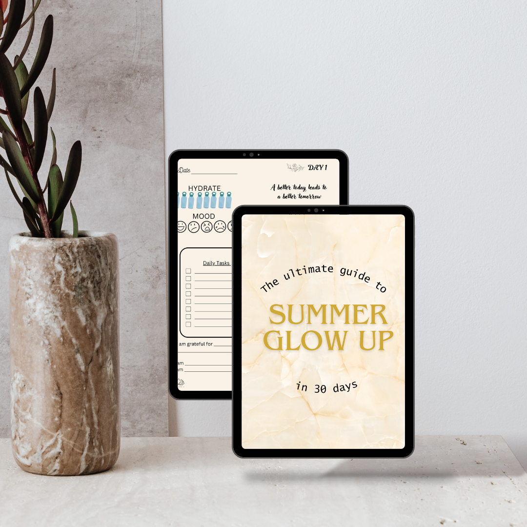 Summer Glow up Planner :)